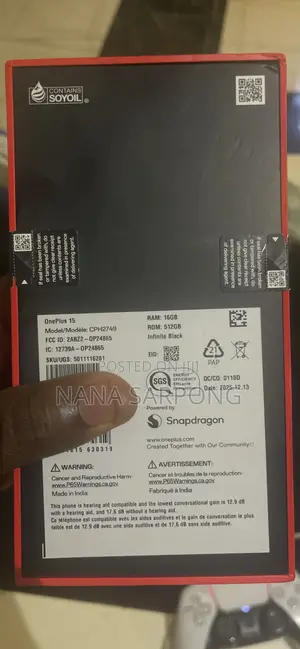 New OnePlus 15 512 GB Black