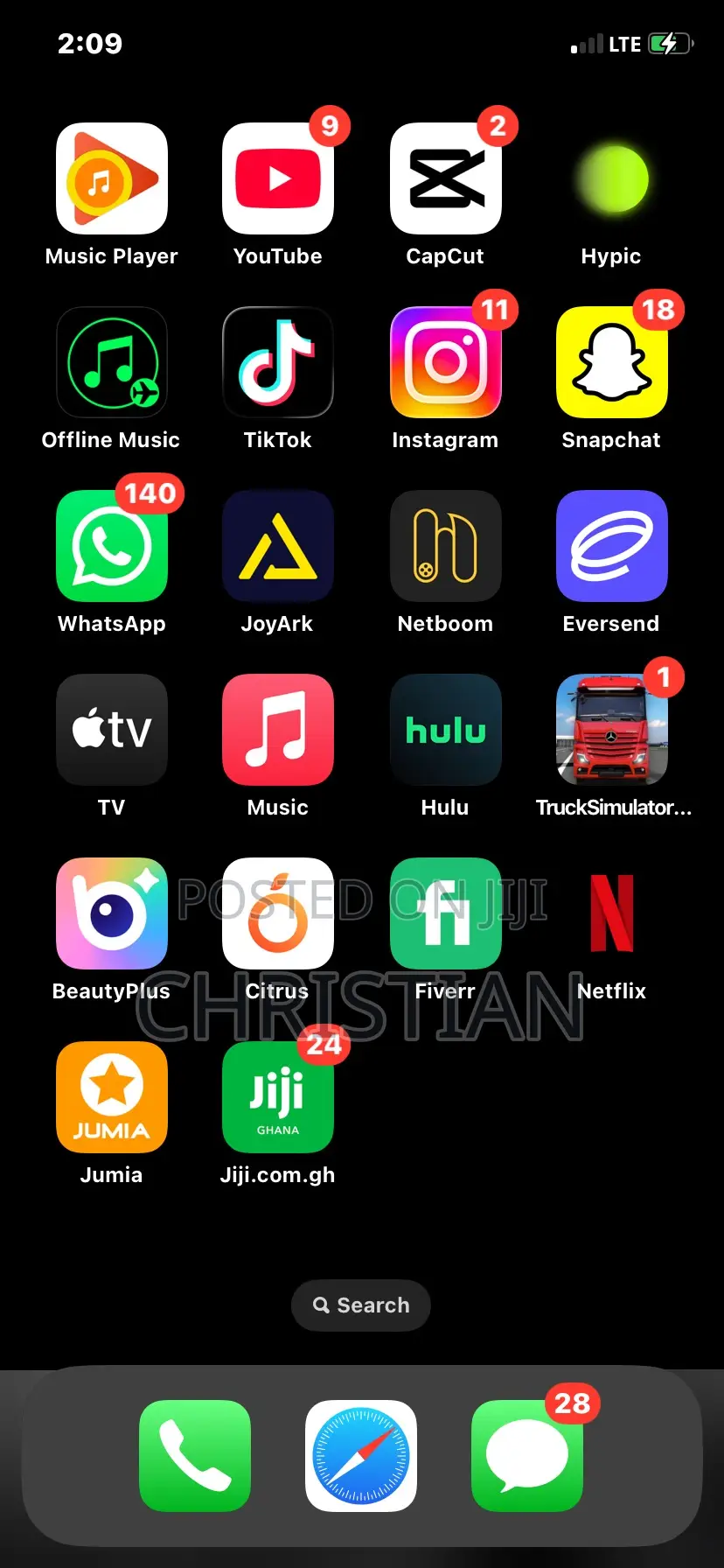 Apple iPhone XR 64 GB Black