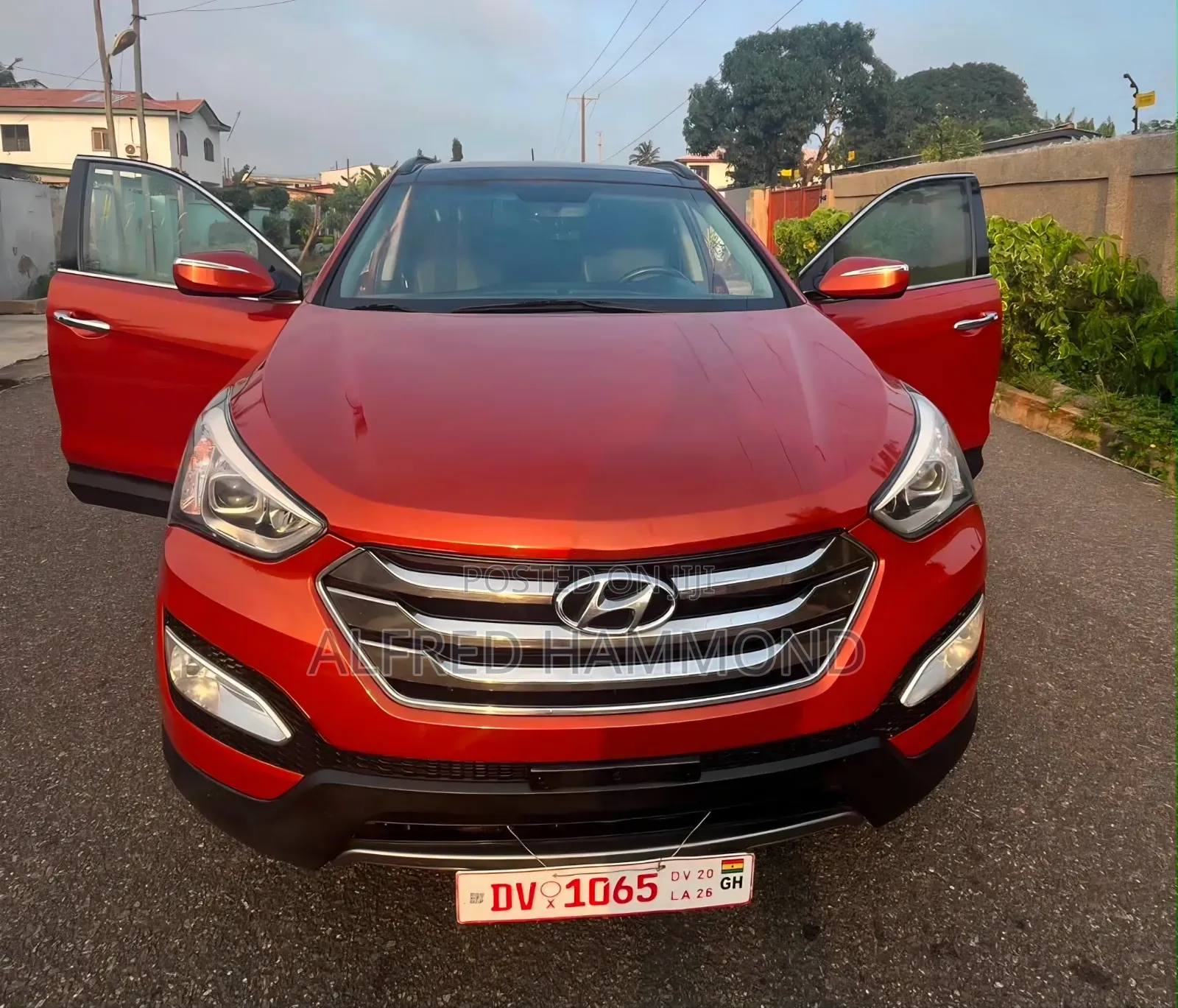 Hyundai Santa Fe 2016 Orange