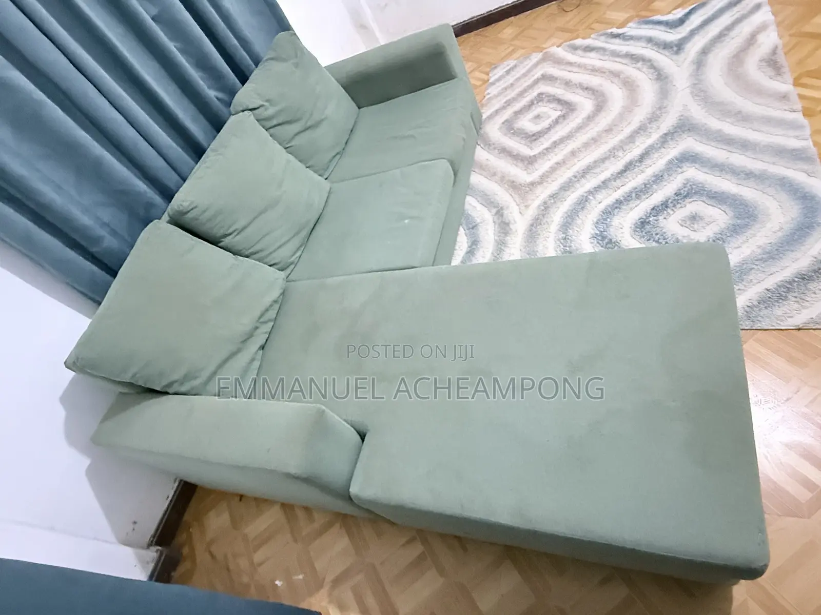 3 in 1 L-Shape Sofa
