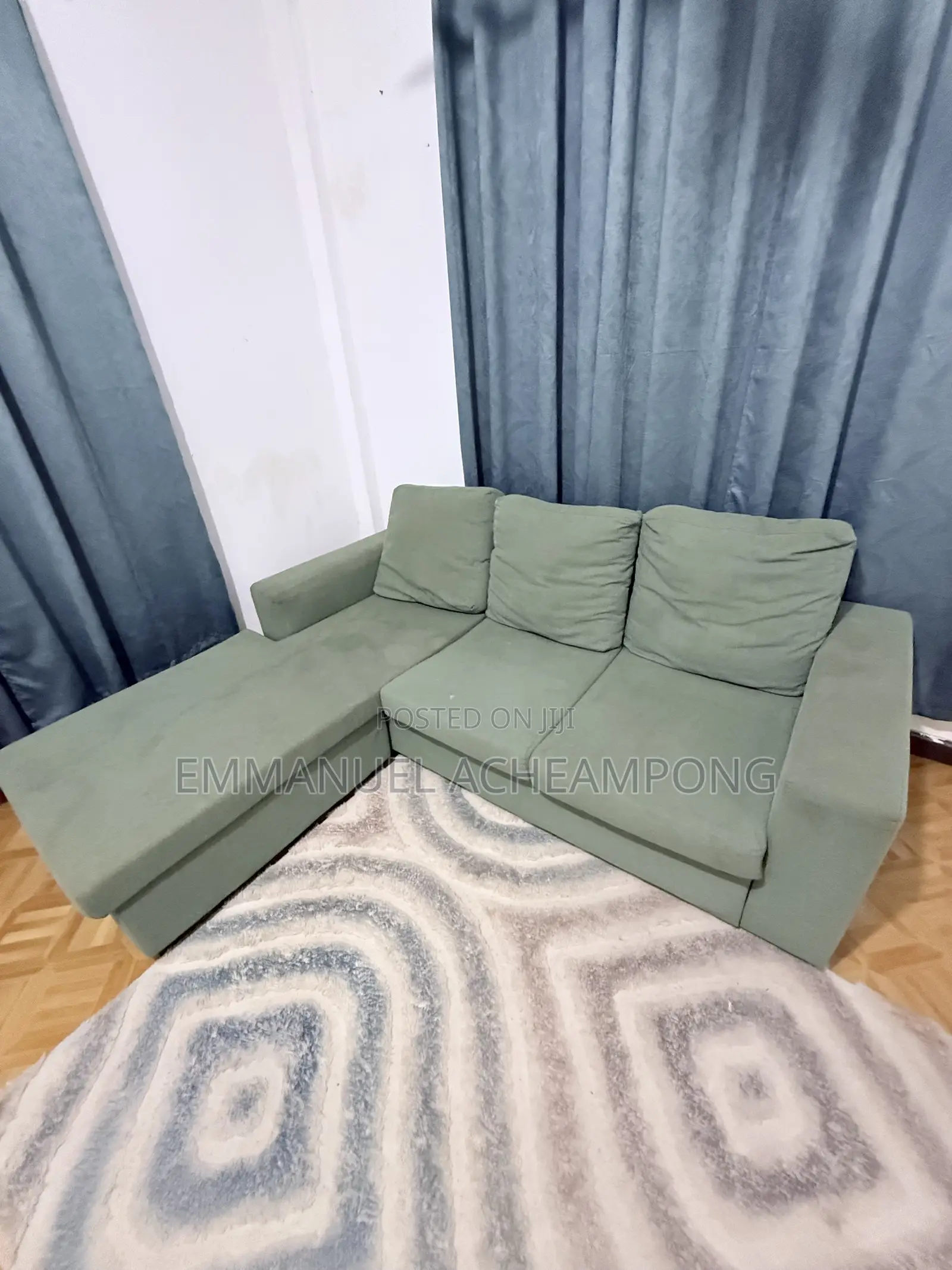 3 in 1 L-Shape Sofa