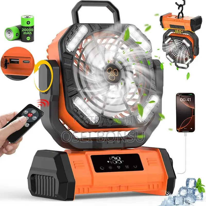 Outdoor Breezemax Rechargeabble Fan