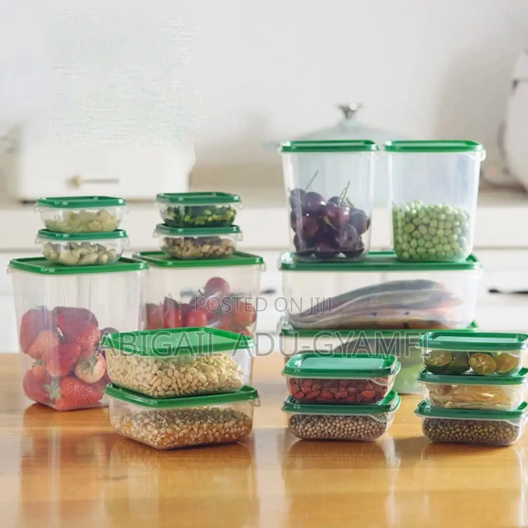 17pcs Plastic Food Container