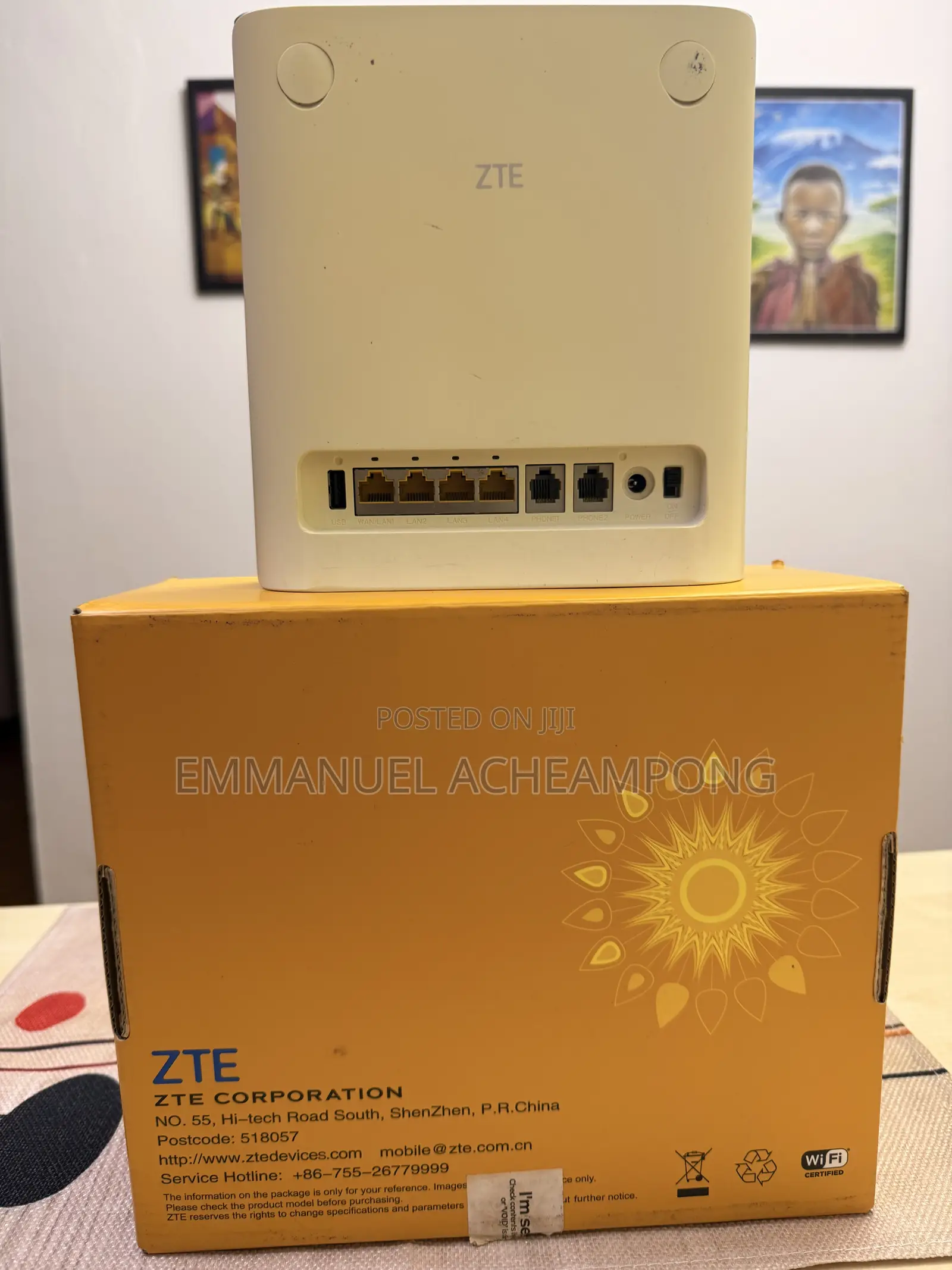 Zte 4g Router Mf286c