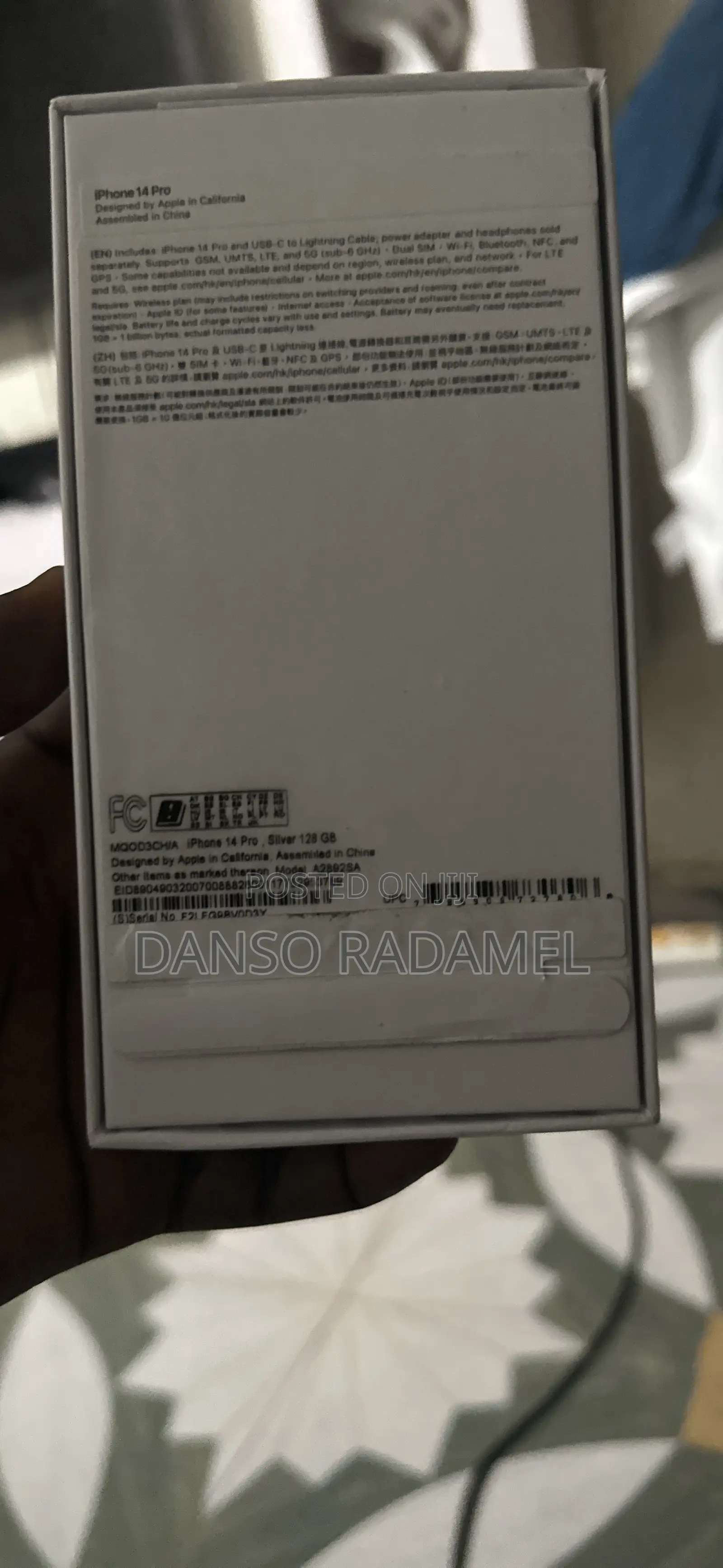 New Apple iPhone 14 Pro 128 GB White