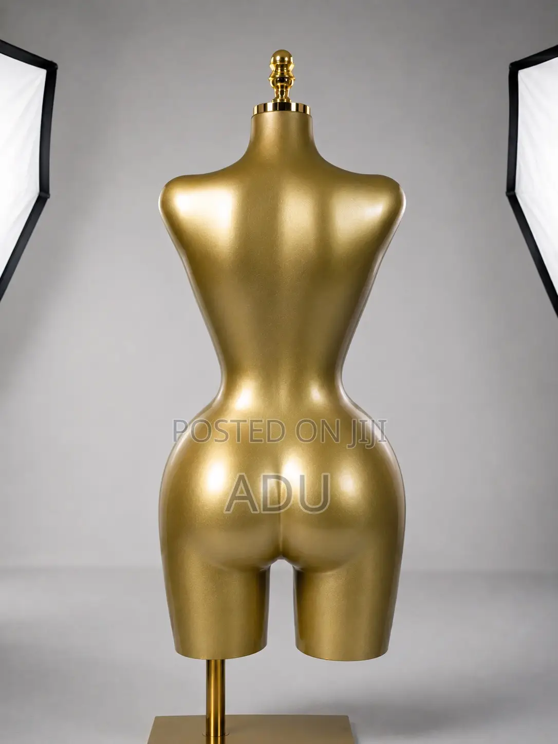 Gold Female-Torso Mannequin