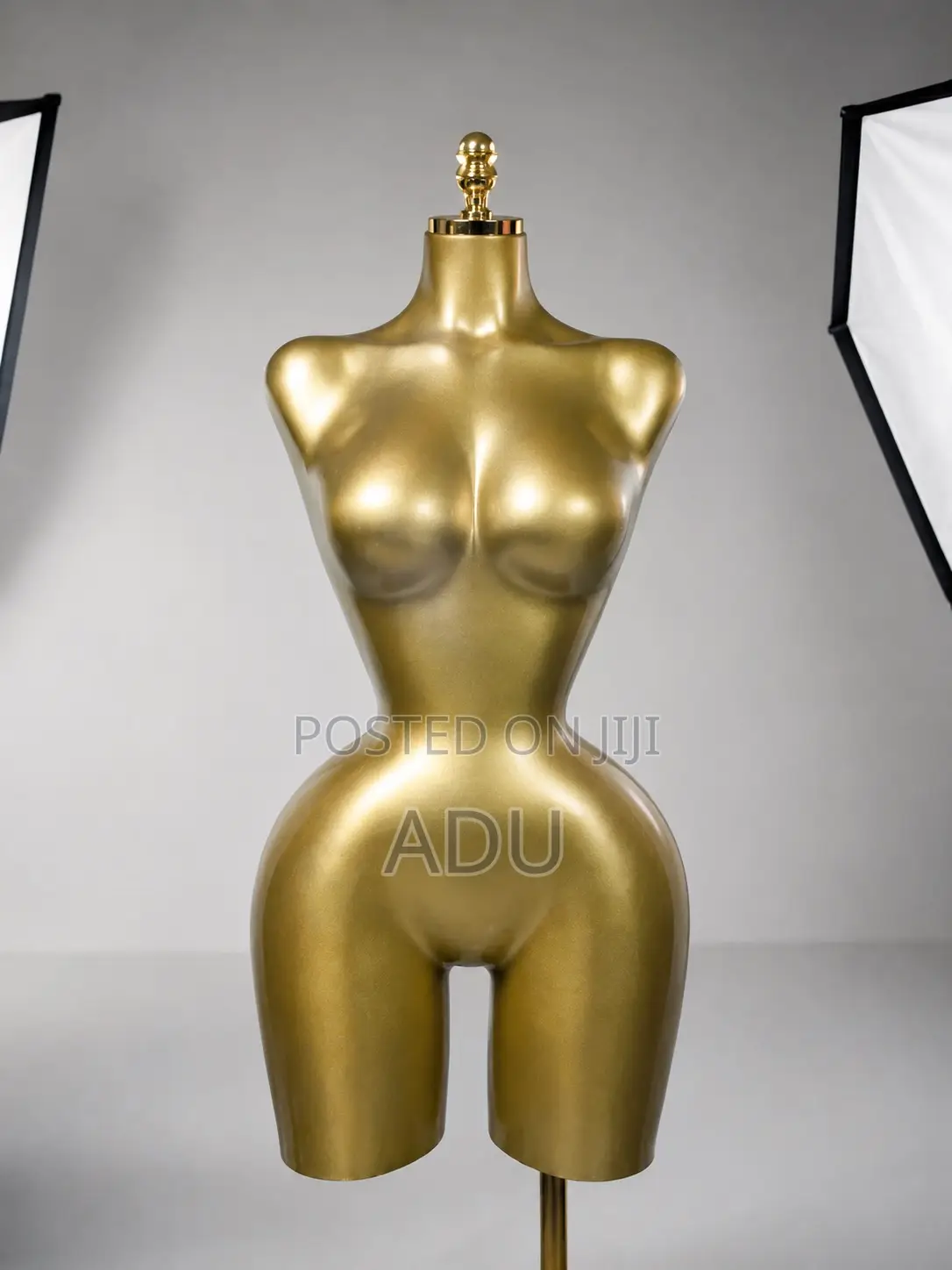 Gold Female-Torso Mannequin