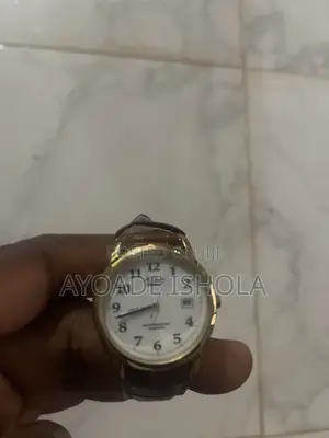 Acqua by Timex Watch Men's Indiglo Date Easy Reader Leather Band