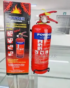 Class A, B & C Fire Protection - 1kg ABC Powder