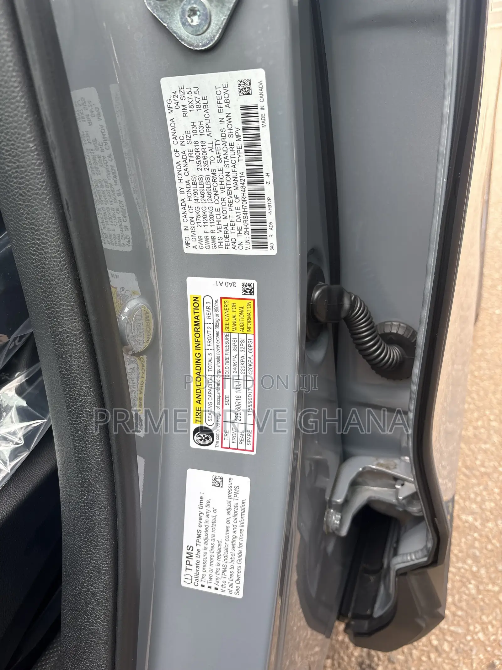 Honda CR-V 2024 Gray