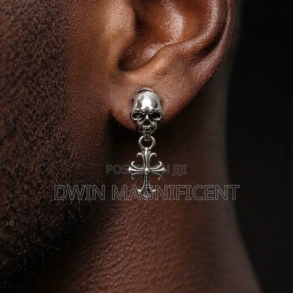 Stainless Hip Hop Earrings (Pair)