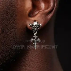 Stainless Hip Hop Earrings (Pair)