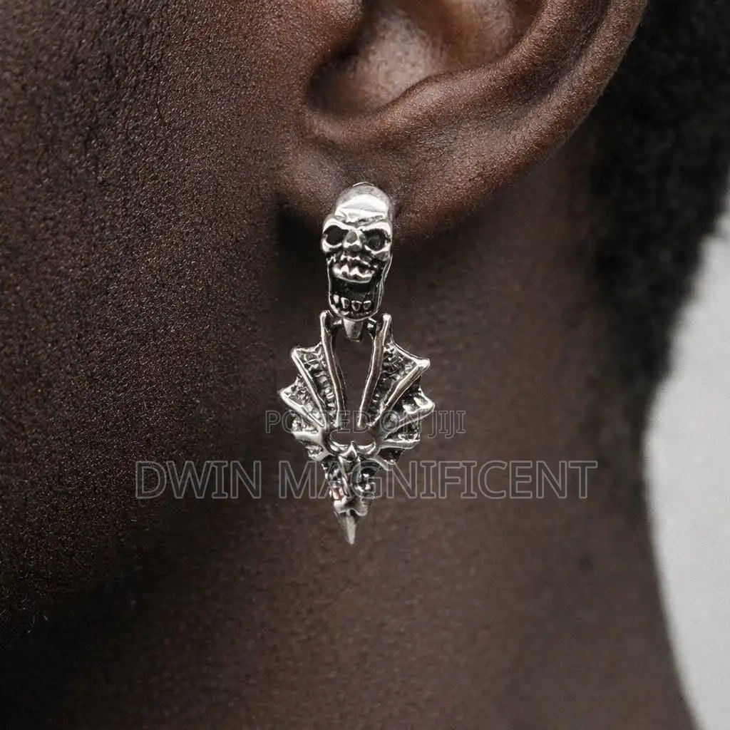 Stainless Hip Hop Earrings (Pair)