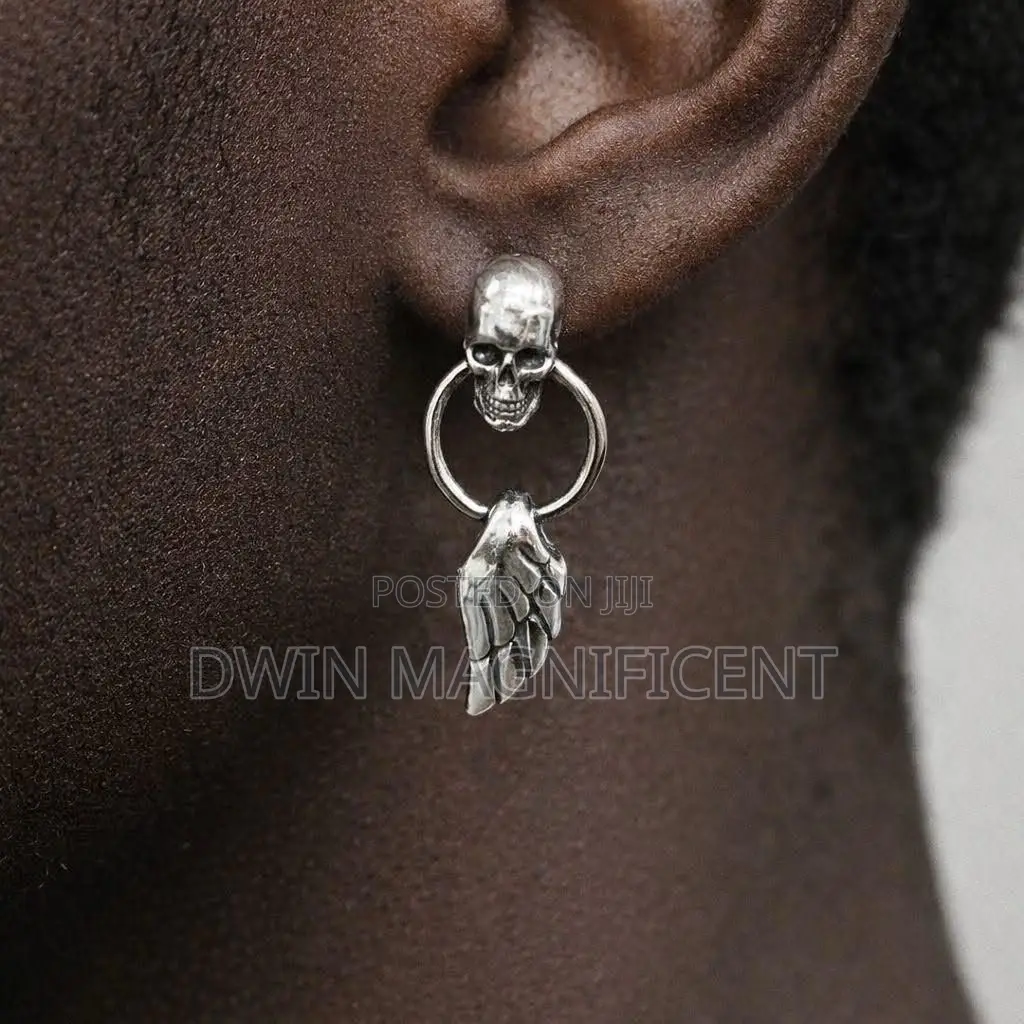 Stainless Hip Hop Earrings (Pair)