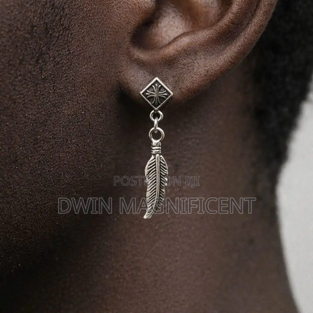 Stainless Hip Hop Earrings (Pair)
