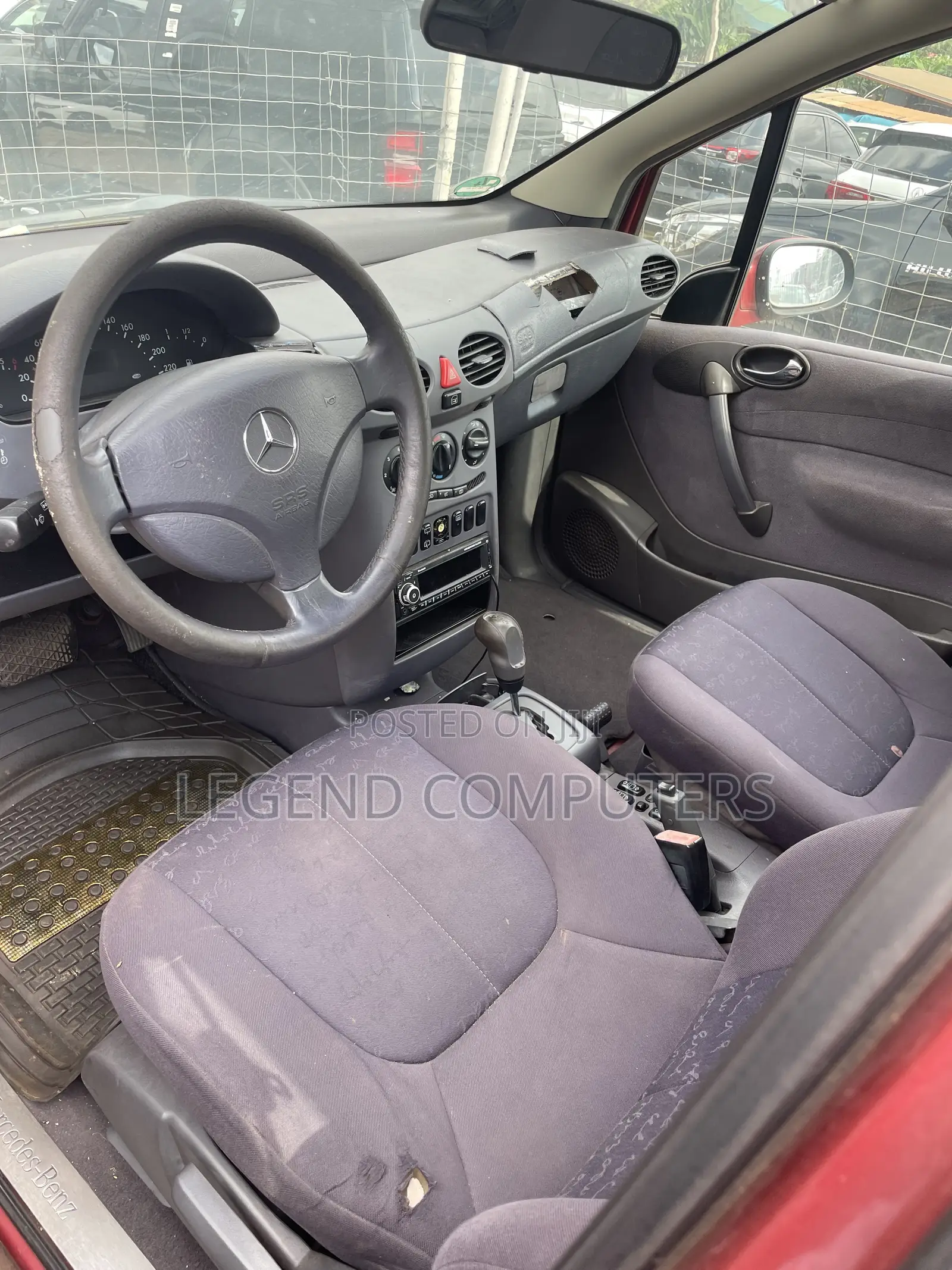 Mercedes-Benz A-Class 2004 Burgundy