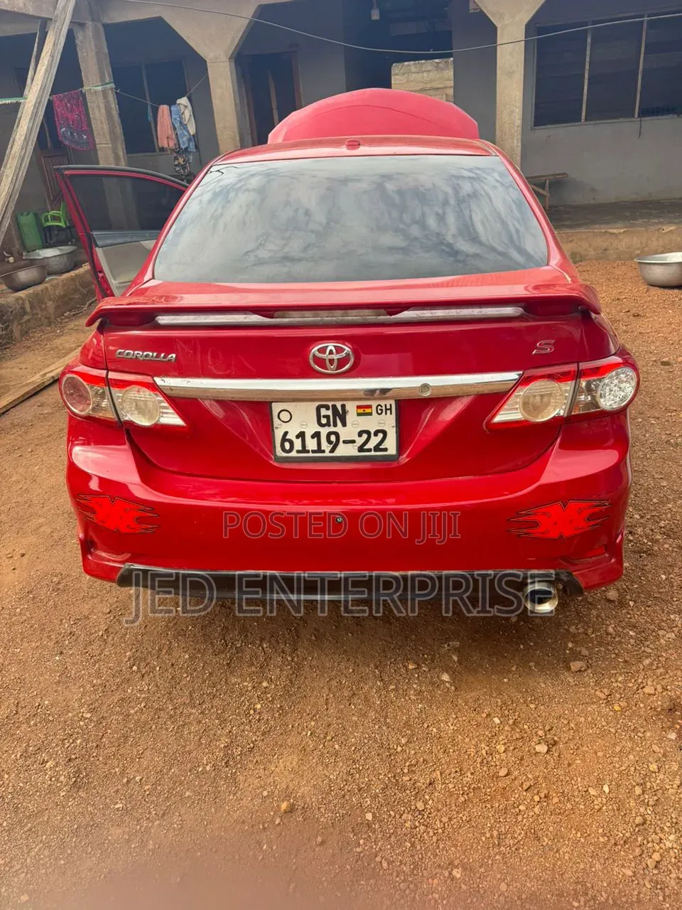 Toyota Corolla 2013 Red