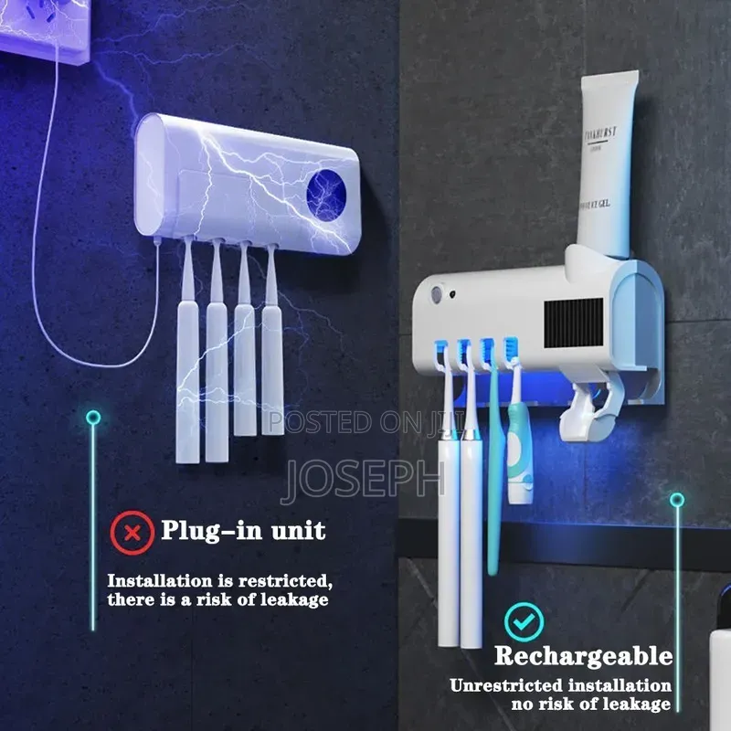 Toothpaste and Brush Holder