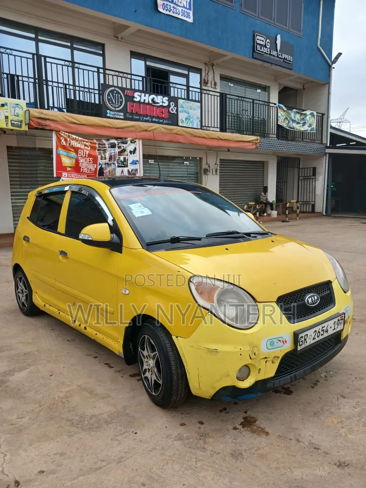 Kia Morning 2010 Yellow