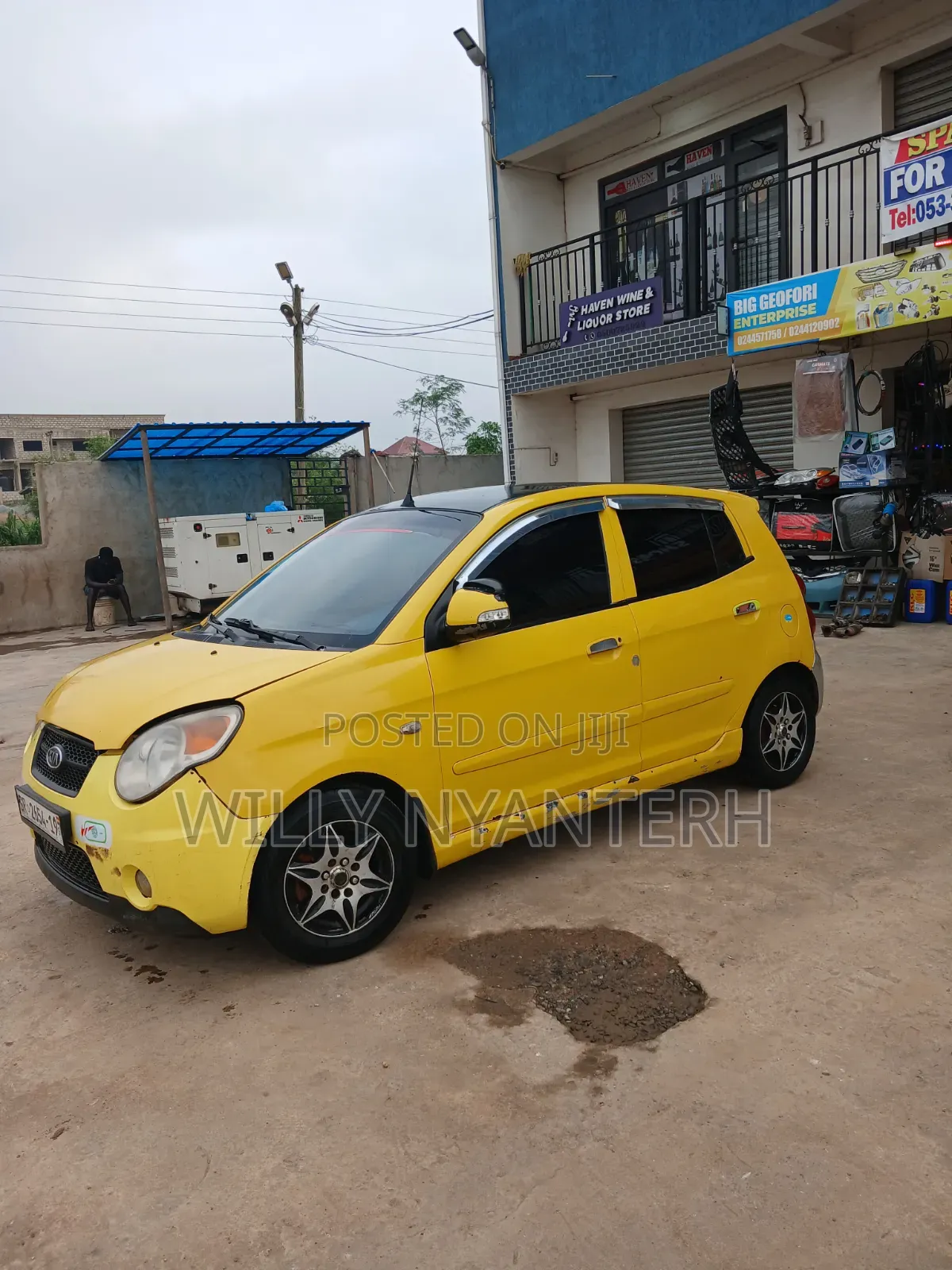 Kia Morning 2010 Yellow
