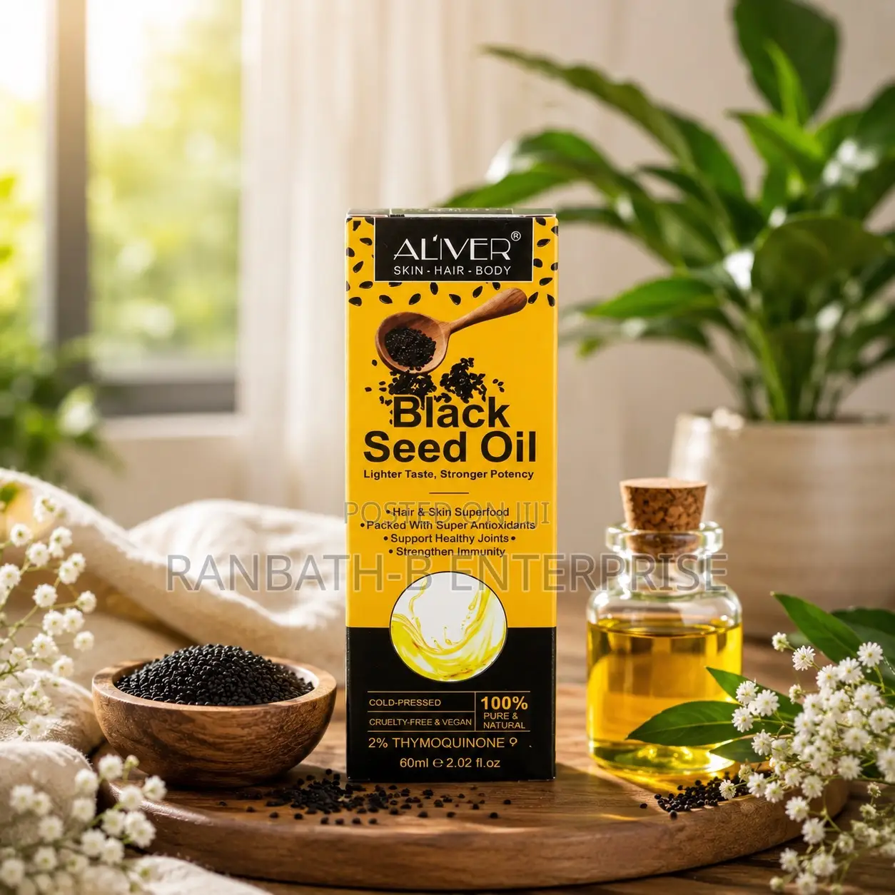 Original ALIVER Black Seed Oil