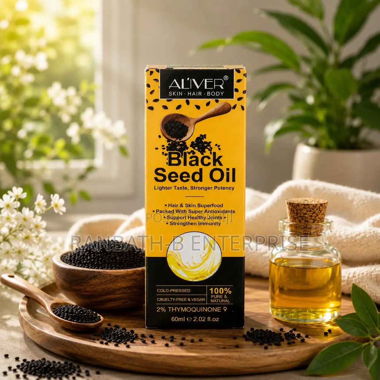 ALIVER Black Seed Oil – Trusted Natural Hair Oil