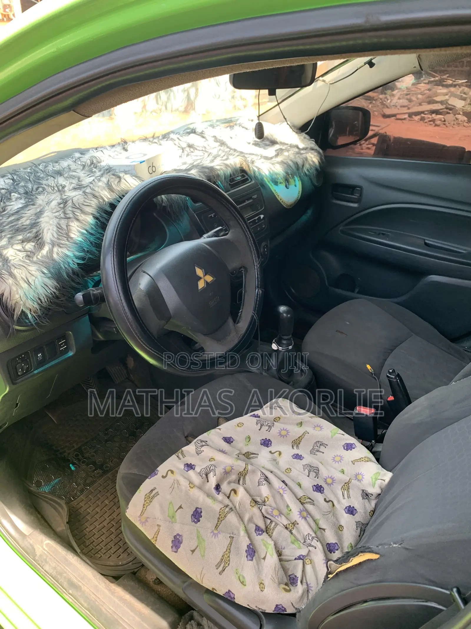 Mitsubishi Mirage DE 4dr Hatchback (1.2L 3cyl 5M) 2015 Green