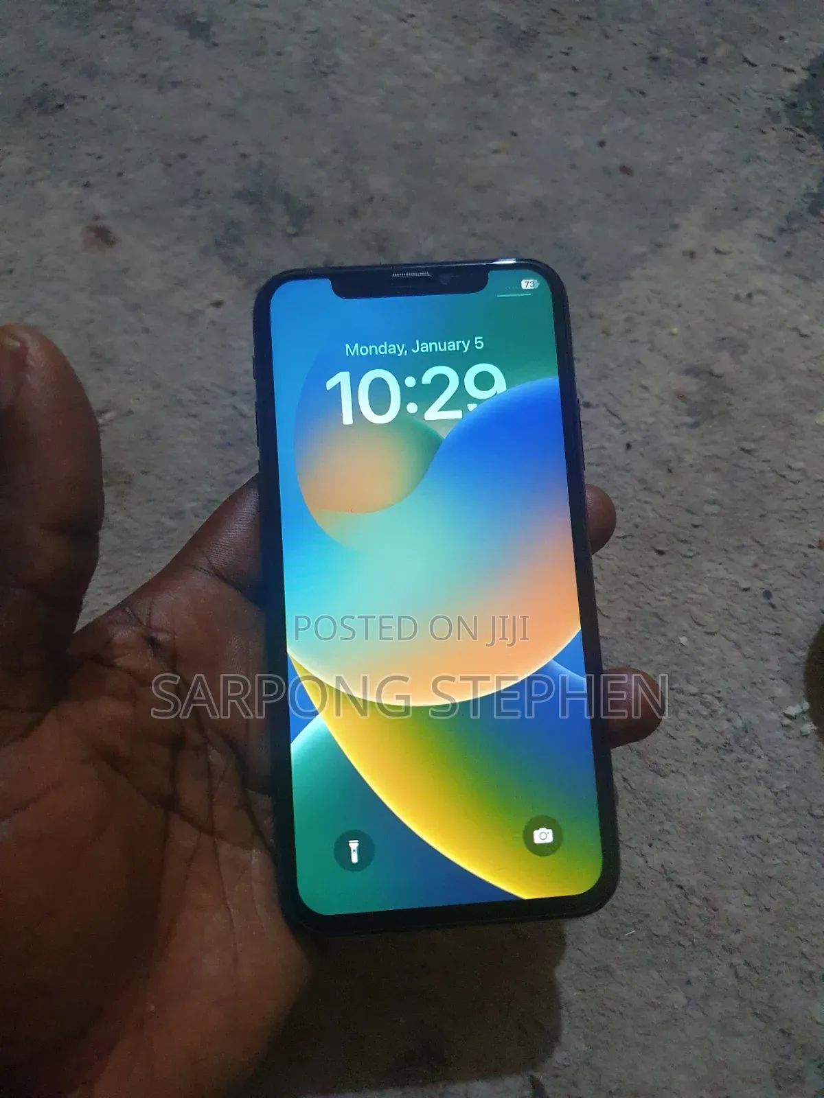 Apple iPhone X 64 GB Black
