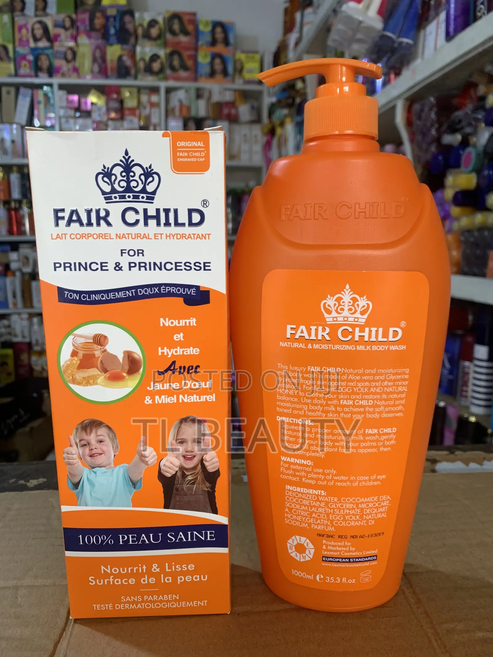 Fairchild Body Lotion and Shower Gel