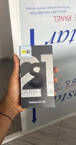 New Samsung Galaxy S21 5G 128 GB Black