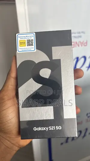 New Samsung Galaxy S21 5G 128 GB Black