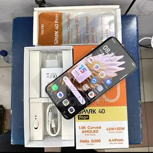 New Tecno Spark 40 Pro+ 256 GB Silver