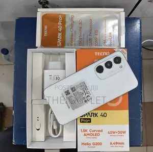 New Tecno Spark 40 Pro+ 256 GB Silver