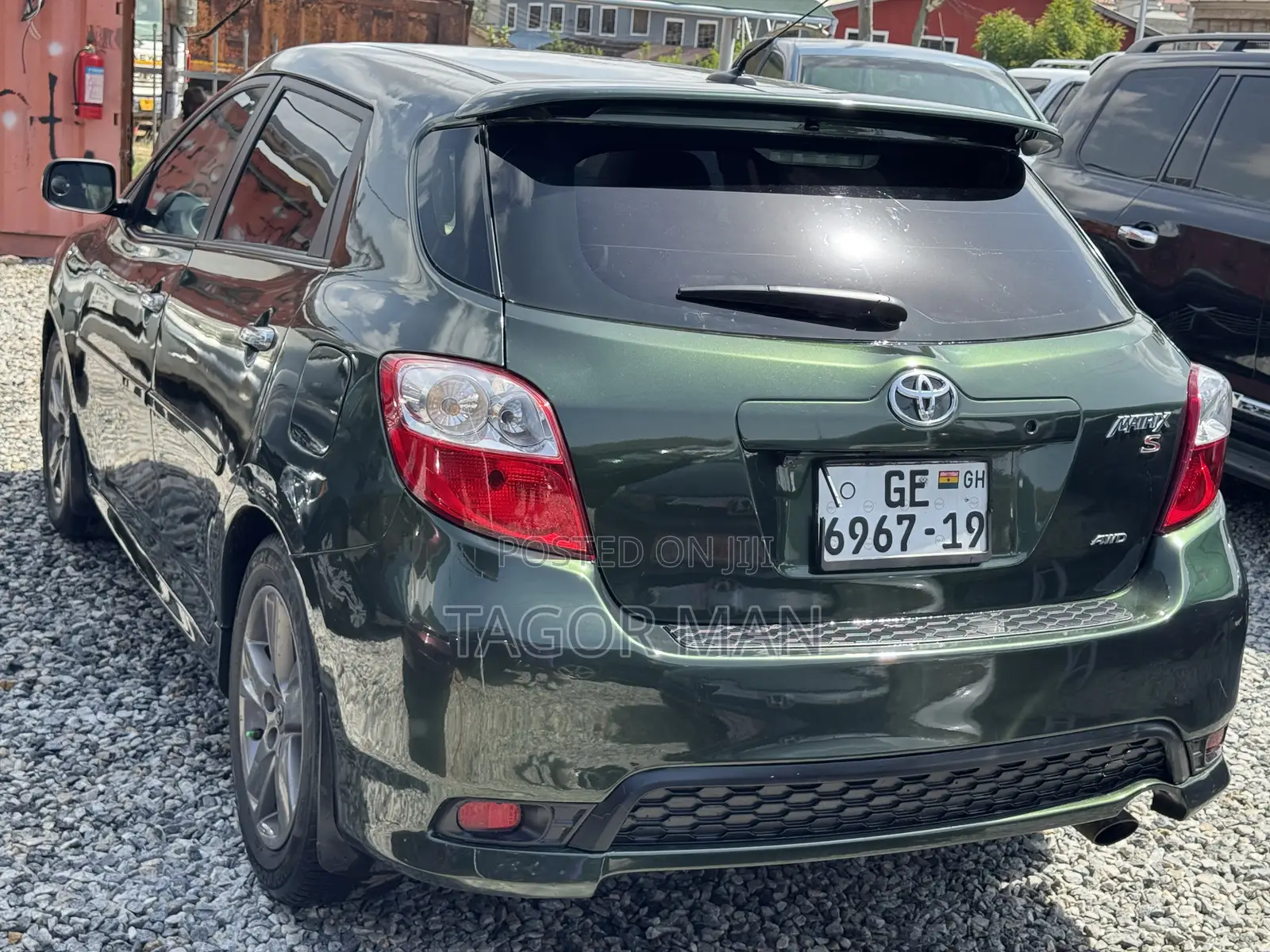 Toyota Matrix S Hatchback AWD (2.4L 4cyl 4A) 2012 Green