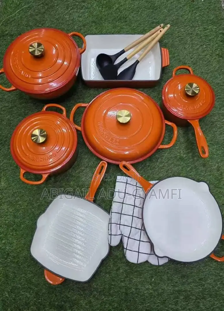 Cast Iron Cookware Set