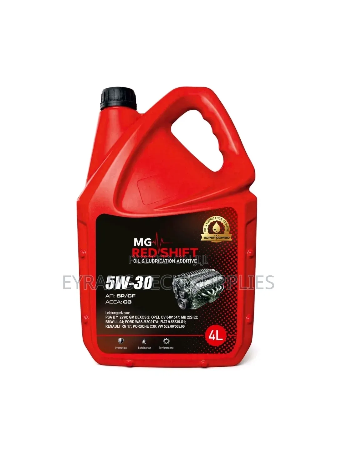 MG Redshift Engine Oil