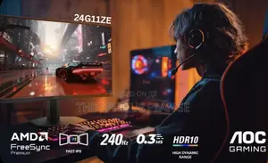 AOC 23.8inches Fast IPS Gaming Monitor