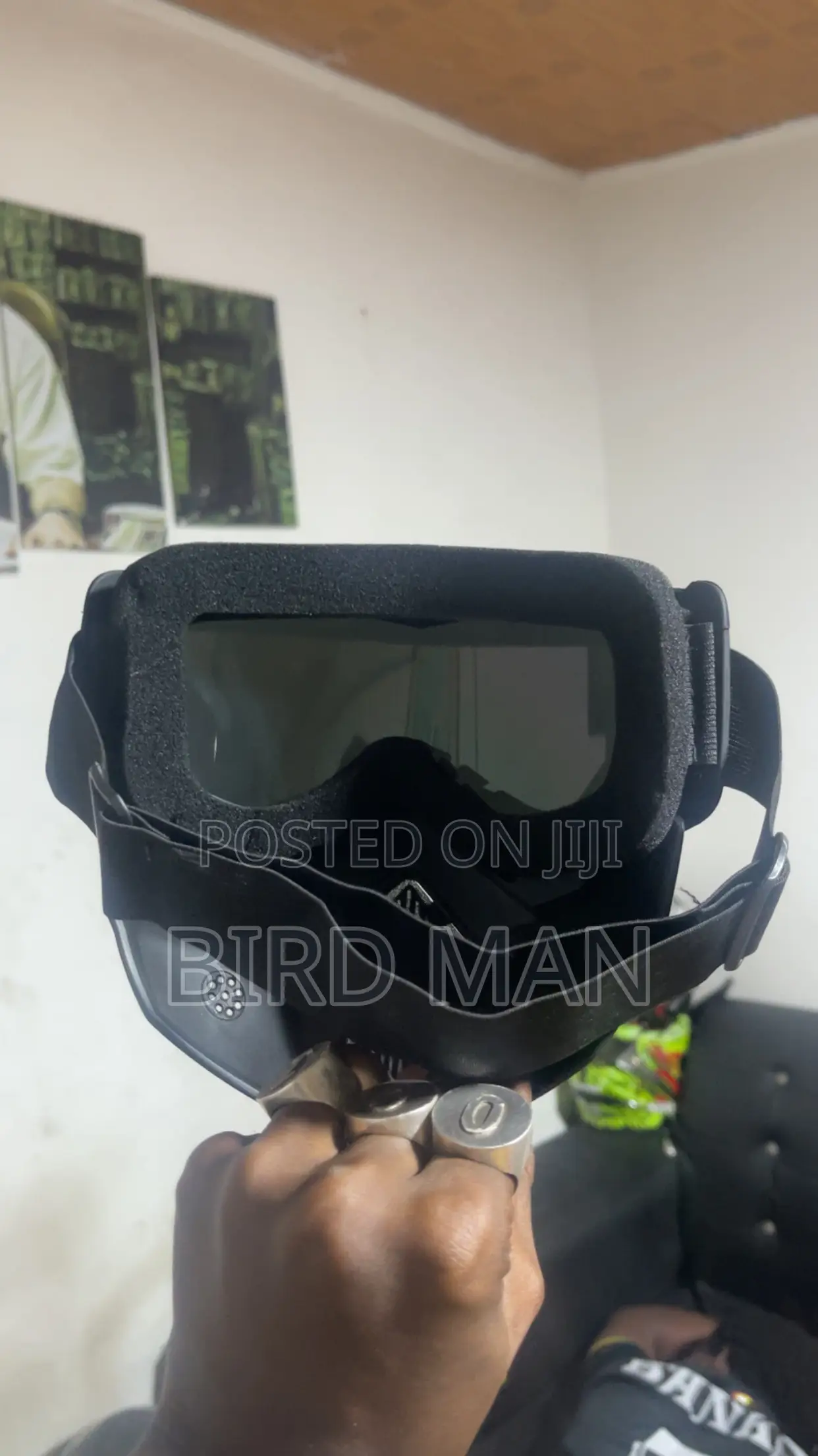 Fancy Mask Helment
