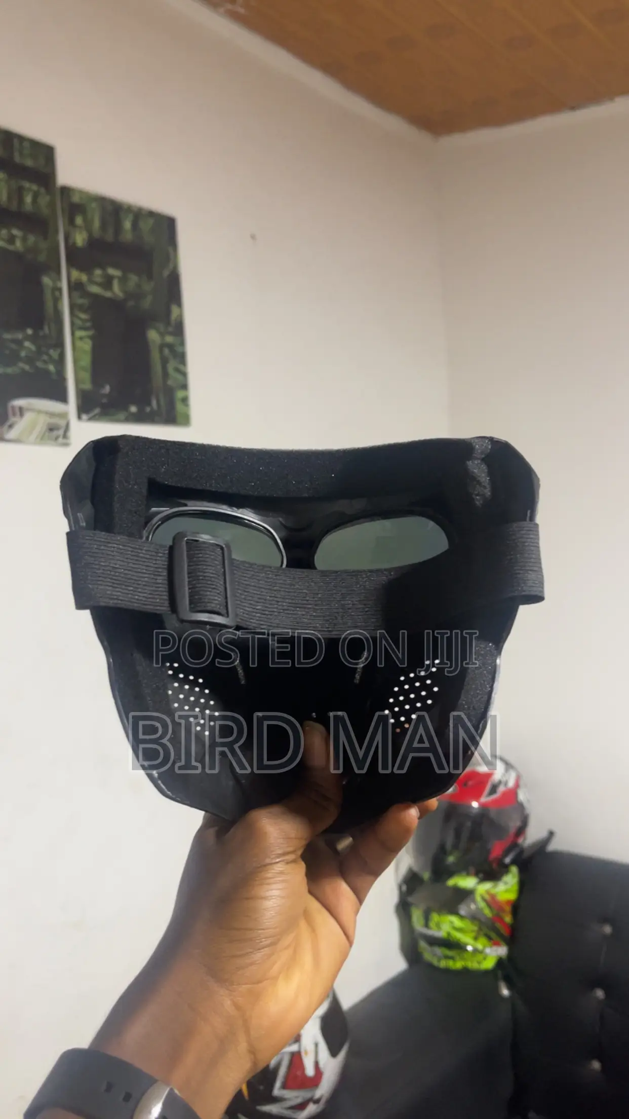 Fancy Toxic Mask Helmet