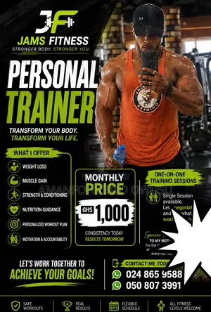 Jams Fitness | Personal Trainer – Weight Loss Muscle Gain
