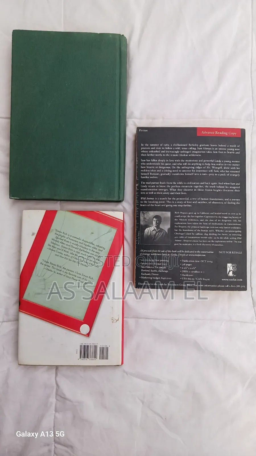 Modern Fiction Book Bundle – 3 Books (Used, Good Condition)