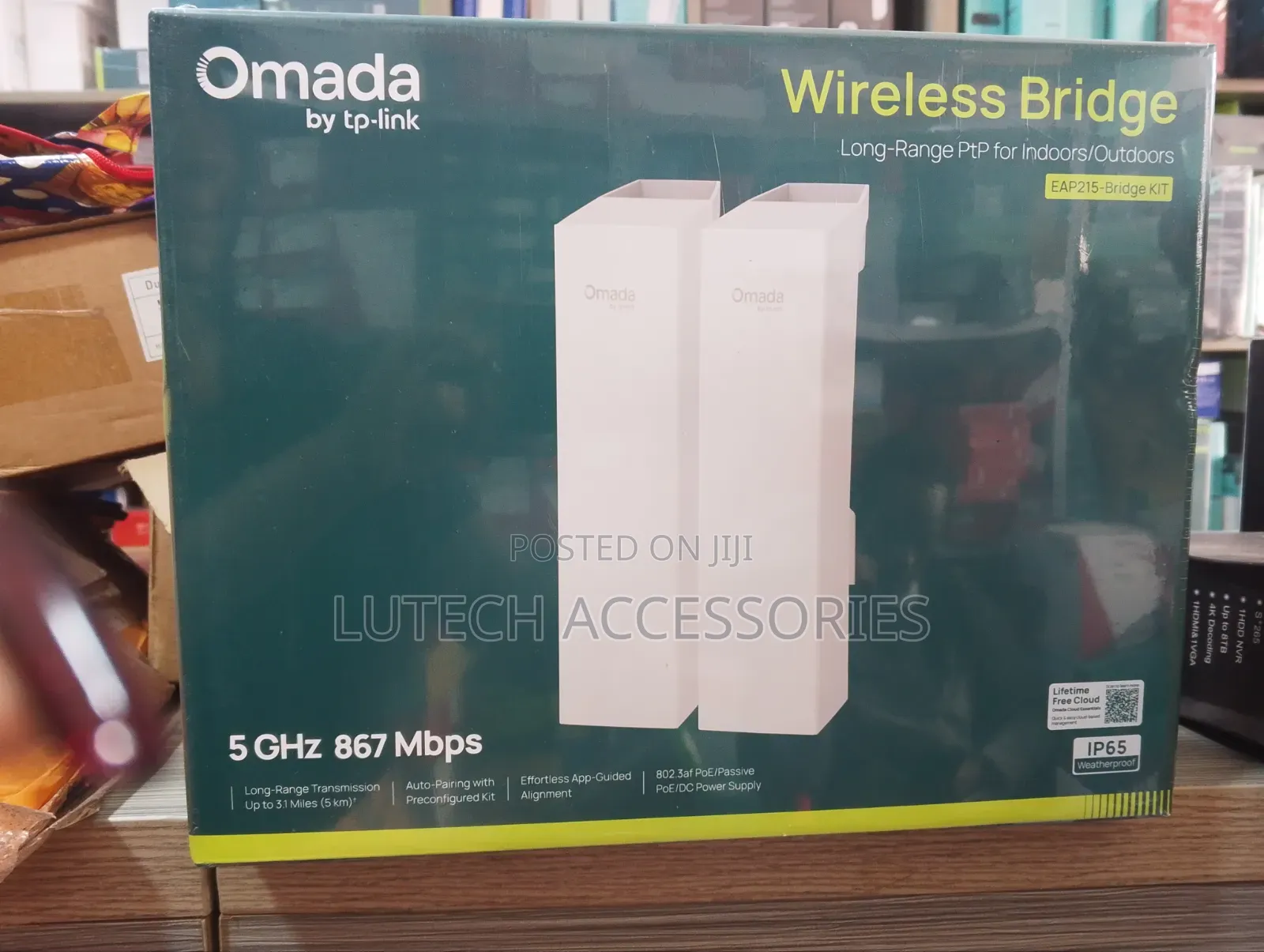 TPLINK Wireless Bridge Longrange for Indoor/Outdoor/Eap215 Bridge Kit