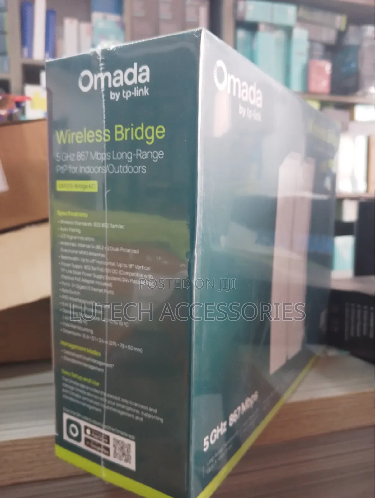 TPLINK Wireless Bridge Longrange for Indoor/Outdoor/Eap215 Bridge Kit