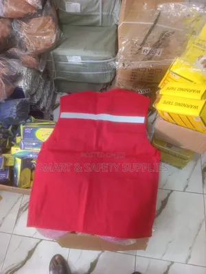 Red Media Vest