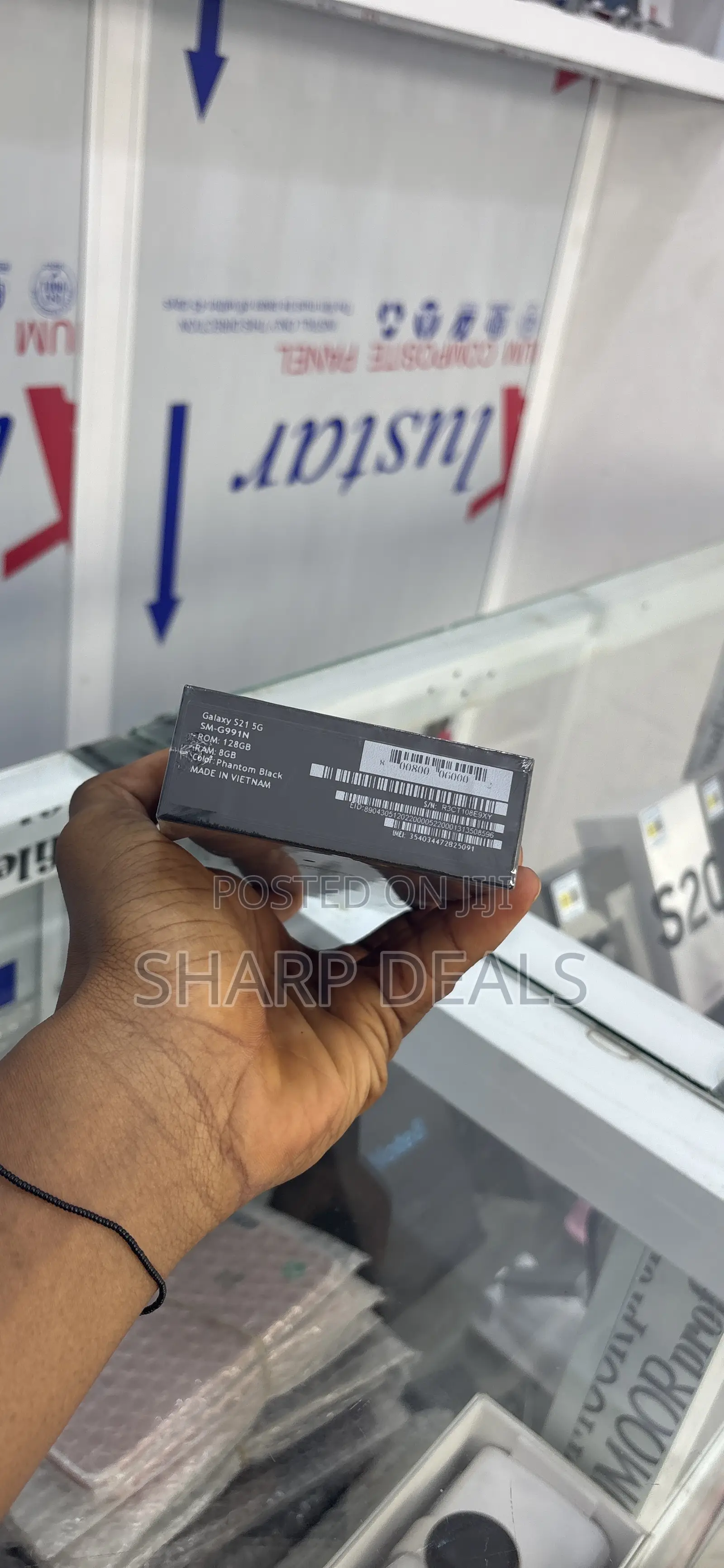 New Samsung Galaxy S21 5G 128 GB Black
