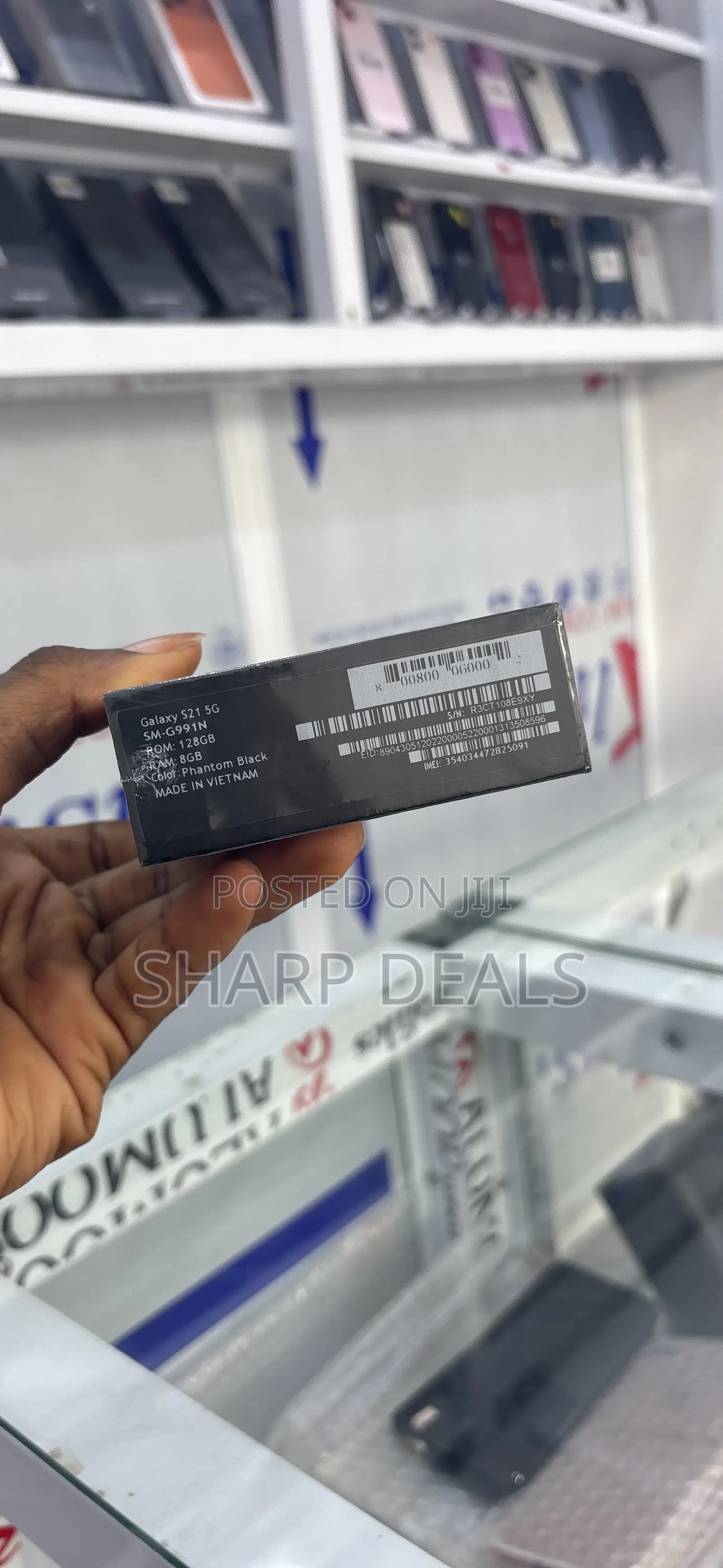 New Samsung Galaxy S21 5G 128 GB Black