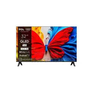 TCL 32 Inches QLED Full HD Smart Google TV - Black