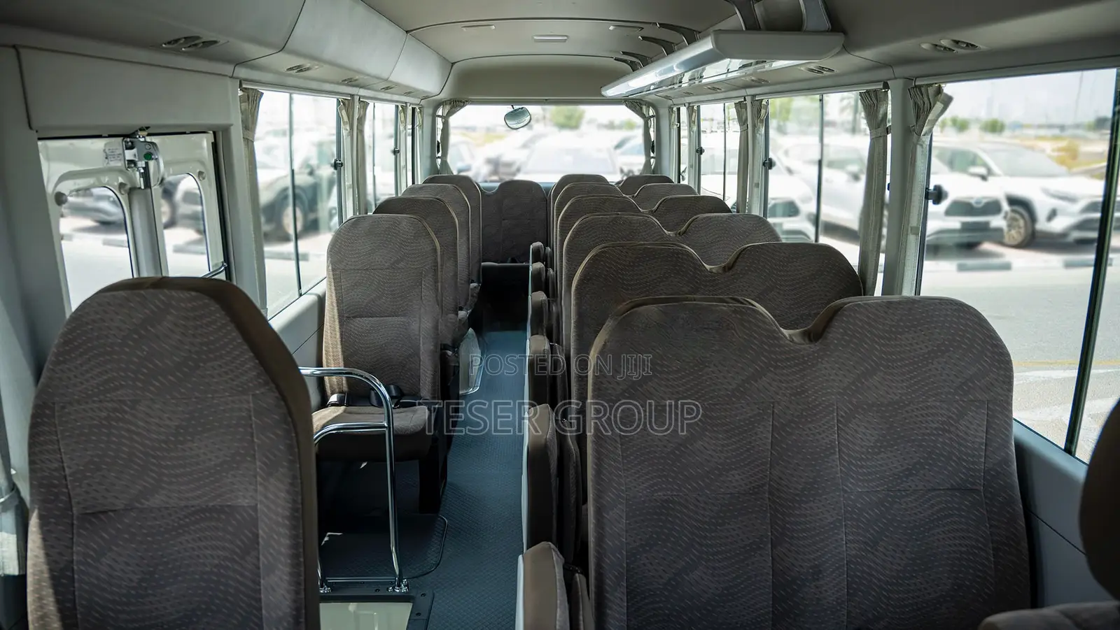 New Toyota Coaster 2025 White