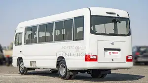 New Toyota Coaster 2025 White