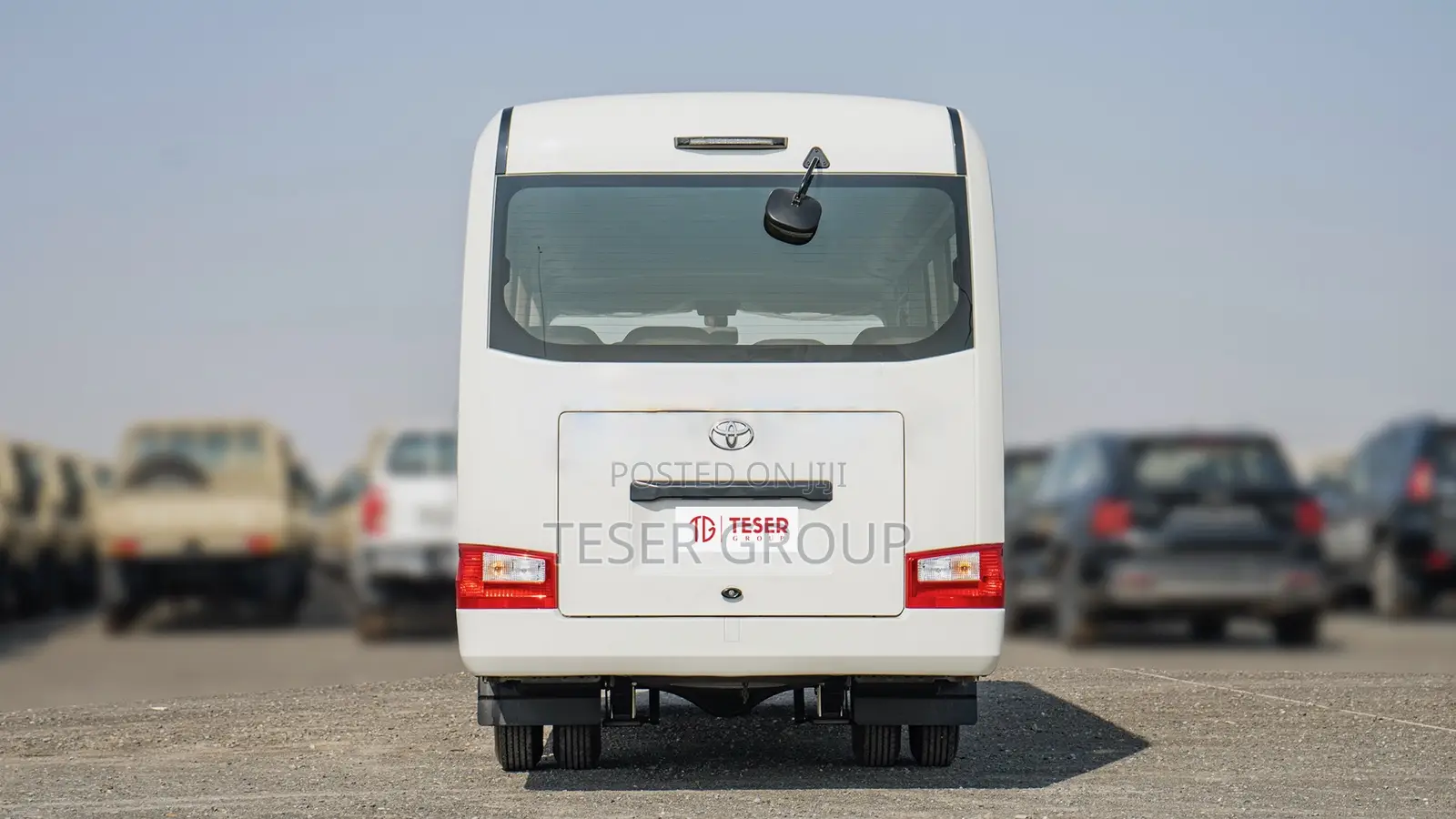 New Toyota Coaster 2025 White